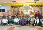 भजन गायन से सजी गणेश आराधना, रायपुर प्रेस क्लब में पत्रकार साथियों ने सपरिवार की गणेश पूजा