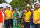 सेवा संकल्प अभियान 2026 के तहत रायपुर में 3500 से अधिक पौधों का रोपण