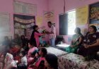 न्यूटन में सेवा संकल्प अभियान के तहत आंगनवाड़ी केंद्रों में हुआ कार्यक्रम