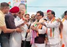 रायपुर में कांग्रेस प्रभारी सुखदेव भगत का स्वागत, विकास उपाध्याय के नेतृत्व में जुटे कार्यकर्ता