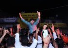 खरोरा में गणेश विसर्जन पर उमड़ा श्रद्धालुओं का सैलाब, विधायक अनुज शर्मा ने की पुष्प वर्षा