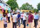 रायपुर में खारून नदी का बढ़ा जलस्तर, कलेक्टर और निगम आयुक्त ने बाढ़ प्रभावित इलाकों का किया निरीक्षण