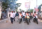 कबीरधाम में जल-जन सेवा संकल्प बाइक रैली का स्वागत, वृक्षारोपण और सम्मान समारोह आयोजित