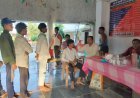 प्री-मैट्रिक छात्रावास पांडातराई में विद्यार्थियों की आंखों की जांच, स्वास्थ्य एवं स्वच्छता के प्रति किया जागरूक