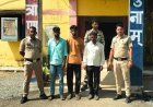 जमीन रजिस्ट्री के नाम पर फर्जी चेक से धोखाधड़ी, दामापुर पुलिस ने तीन आरोपियों को किया गिरफ्तार