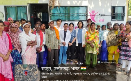 रायपुर में स्वास्थ्य सेवा की नई तस्वीर, 15 मोबाइल मेडिकल यूनिट्स से मोहल्लों तक पहुंचा इलाज