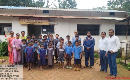 स्कूलों में शिक्षा व्यवस्था की हकीकत सामने आई, जिला पंचायत सदस्य राकेश उसेंडी ने किया औचक निरीक्षण
