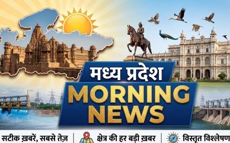 MP Morning News: CM मोहन यादव का भोपाल-ग्वालियर दौरा, पुलिस भर्ती, इंदौर मेट्रो और नामांतरण घोटाले पर बड़ी खबरें