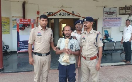 सूरजपुर में अंधे कत्ल का खुलासा, प्रतापपुर पुलिस ने हत्या के आरोपी को किया गिरफ्तार