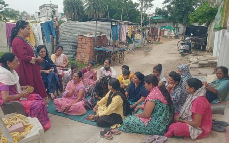 राष्ट्रीय पोषण सप्ताह के तहत वार्ड 43 में महिला सेवादल की बैठक, निखत मंसूरी बनीं वार्ड अध्यक्ष