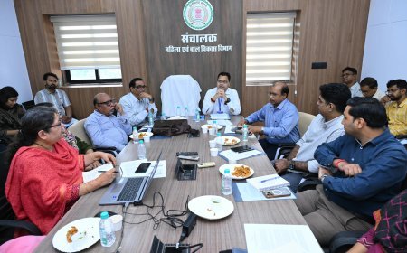 छत्तीसगढ़ में पोषण माह 2026 की तैयारियों की समीक्षा, अंतरविभागीय समन्वय से होंगे जागरूकता और जनभागीदारी के कार्यक्रम