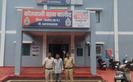नाम-पता पूछने पर भड़का युवक, बटनदार चाकू से गले के पास किया वार, आरोपी गिरफ्तार