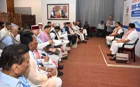 BJP राष्ट्रीय अध्यक्ष नितिन नवीन के आवास पर ‘डिनर डिप्लोमेसी’, CM और जल संसाधन मंत्रियों के साथ हुई रणनीतिक चर्चा