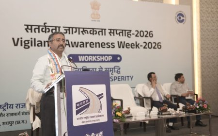 एनएचएआई रायपुर में सतर्कता जागरूकता कार्यशाला, पारदर्शिता और जवाबदेही के साथ गुणवत्तापूर्ण कार्यप्रणाली पर जोर