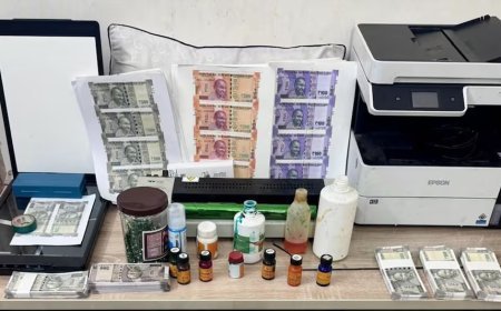 हैदराबाद में घर से नकली नोट छापने का भंडाफोड़, Zomato डिलीवरी बॉय और Rapido ड्राइवर समेत तीन गिरफ्तार
