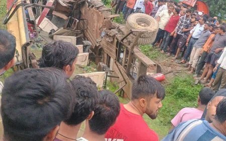 रीवा-सीधी हाईवे हादसे में चितरंगी के परिवार पर टूटा कहर, अनिल द्विवेदी और भांजी की मौत