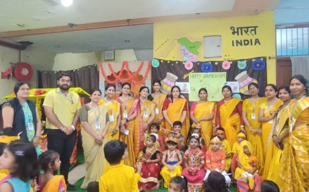 आर्यन वर्ल्ड स्कूल में धूमधाम से मनाई गई श्रीकृष्ण जन्माष्टमी, राधा-कृष्ण की झांकियों ने मोहा मन