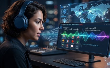 Meta का नया AI मॉडल Muse Voice Transcribe, हिंदी समेत 70 से ज्यादा भाषाओं में करेगा रियल-टाइम टेक्स्ट ट्रांसक्रिप्शन