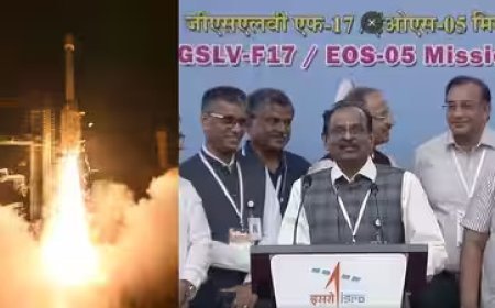 भारत का ‘नॉटी बॉय’ फिर हुआ कामयाब, ISRO ने आधी रात लॉन्च किया EOS-05, अंतरिक्ष से रखेगा देश पर नजर