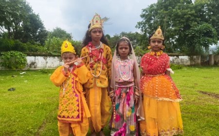 छोटेडोंगर में धूमधाम से मना कृष्ण जन्माष्टमी पर्व, बच्चों की प्रस्तुति रही आकर्षण का केंद्र