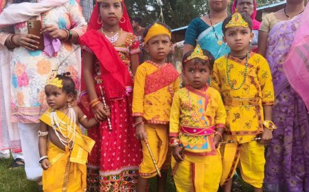 अबूझमाड़ के ओरछा में धूमधाम से मनी जन्माष्टमी, मटका फोड़ बना आकर्षण का केंद्र