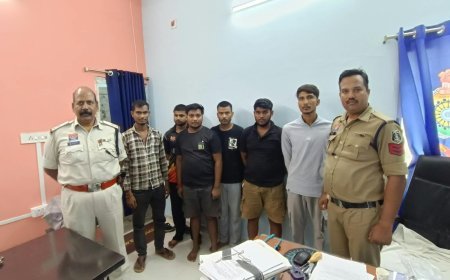 ऑपरेशन आघात में रायगढ़ पुलिस का बड़ा प्रहार, यूपी के 8 गांजा तस्कर गिरफ्तार