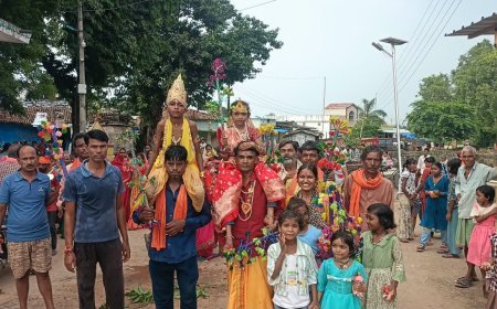 बालोद के ओरमा में धूमधाम से मनाई गई कृष्ण जन्माष्टमी, यादव समाज ने किया दही लूट मटकी फोड़ कार्यक्रम
