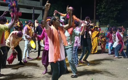 बालोद के मेढ़की में यादव समाज ने धूमधाम से निकाली राधा-कृष्ण की झांकी, घर-घर पहुंचा आशीर्वाद