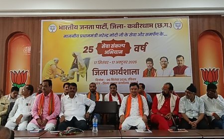 प्रधानमंत्री नरेंद्र मोदी के जन्मदिन से 17 अक्टूबर तक चलेगा सेवा संकल्प अभियान, बूथ स्तर तक पहुंचेंगे 25 सेवा प्रकल्प