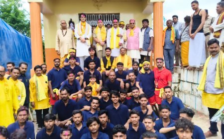 शोभायात्रा में दिखी यदुवंशी संस्कृति की झलक, मटकी फोड़ और राऊत नाचा रहा आकर्षण
