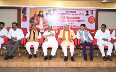 संत रविदास की वाणी में समरस समाज का संकल्प, 20 मंडलों तक पहुंची जन्मभूमि की पावन मिट्टी