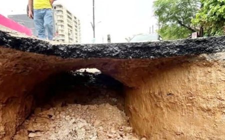 ग्वालियर की जर्जर सड़कों की जांच तेज, चेतकपुरी रोड से लिए गए सैंपल से खुलेगा निर्माण की गुणवत्ता का राज