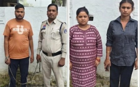 रायपुर के गुढ़ियारी में नाबालिगों को ब्लैकमेल कर जेवर और नगदी की उगाही करने वाले पति-पत्नी गिरफ्तार