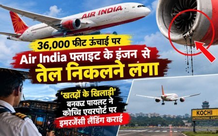 36000 फीट की ऊंचाई पर Air India Express की फ्लाइट में आई खराबी, इंजन का ऑयल प्रेशर गिरने पर कोच्चि लौटा विमान