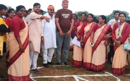 जामुल में विद्या भारती की विभाग स्तरीय एथलेटिक्स और कबड्डी प्रतियोगिता संपन्न, 28 विद्यालयों के 120 खिलाड़ियों ने लिया हिस्सा