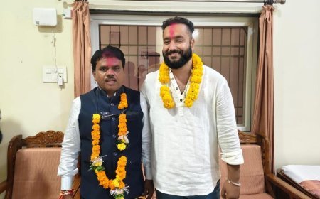 छत्तीसगढ़ मंडी कर्मचारी महासंघ के प्रांतीय अध्यक्ष चुन्नीलाल ध्रुव निर्वाचित, शुभम सोनी बने प्रांतीय सचिव