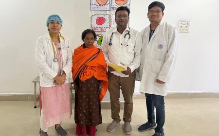 रायगढ़ मेडिकल कॉलेज में जटिल ऑपरेशन सफल, महिला के पेट से निकाला 8 किलो का विशाल ट्यूमर