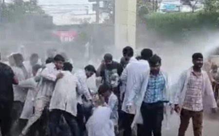 MP में MBBS इंटर्न्स पर पुलिस बलप्रयोग के विरोध में जूडा की अनिश्चितकालीन हड़ताल, OPD-इलेक्टिव OT बंद