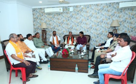 बलौदाबाजार में सेवा संकल्प अभियान की तैयारियों की समीक्षा, प्रभारी मंत्री श्याम बिहारी जायसवाल ने दिए जरूरी निर्देश