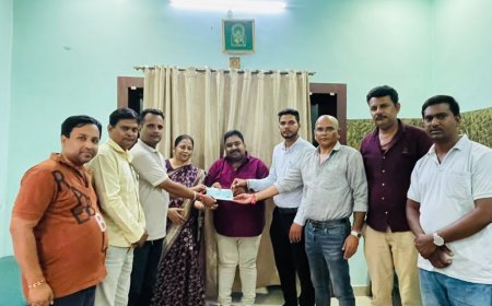 आगजनी पीड़ित होटल संचालक को मिली 3 लाख रुपए की आर्थिक सहायता, विजय शर्मा की पहल से मिली राहत