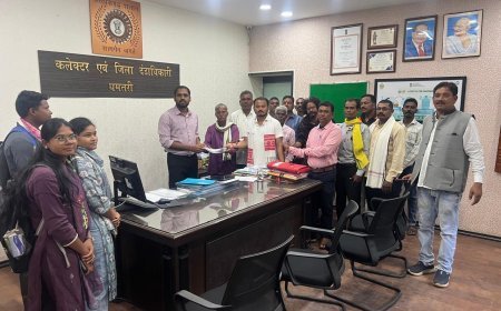 वन संसाधनों के संरक्षण और सतत प्रबंधन की कार्ययोजना को मंजूरी की मांग, सामुदायिक वन समितियों ने सौंपा ज्ञापन