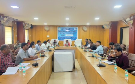 जिला जल एवं स्वच्छता मिशन की समीक्षा बैठक सम्पन्न, लापरवाह निर्माण एजेंसियों पर होगी सख्त कार्रवाई