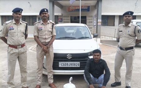 सहसपुर लोहारा पुलिस की बड़ी कार्रवाई, कार की डिक्की से 35 पाव अंग्रेजी शराब बरामद, आरोपी गिरफ्तार