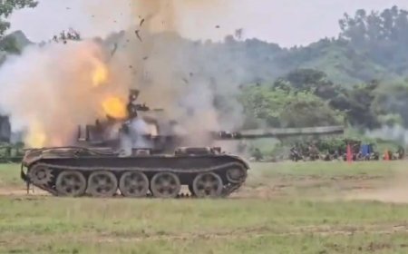 बांग्लादेश सेना का चीनी टाइप-59 टैंक अभ्यास के दौरान फटा, 2 सैनिकों की मौत; अधिकारी गंभीर घायल