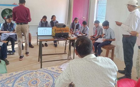 छोटे पुरदा शासकीय विद्यालय में विकासखंड स्तरीय शैक्षिक प्रतियोगिताओं का आयोजन, विद्यार्थियों ने दिखाया हुनर