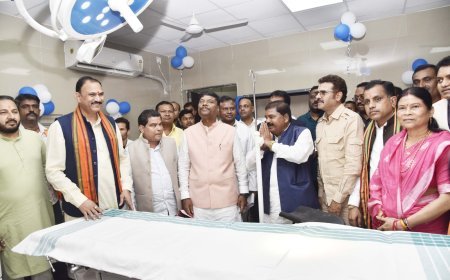 बस्तर में स्वास्थ्य सेवाओं को मिली नई मजबूती, जगदलपुर मेडिकल कॉलेज में आधुनिक ट्रॉमा सेंटर का लोकार्पण