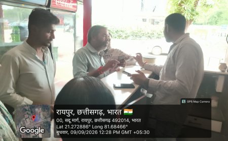रायपुर में गंदगी पर नगर निगम की कार्रवाई, जोन 9 स्वास्थ्य विभाग ने तीन प्रतिष्ठानों पर लगाया 8000 रुपये का ई-चालान