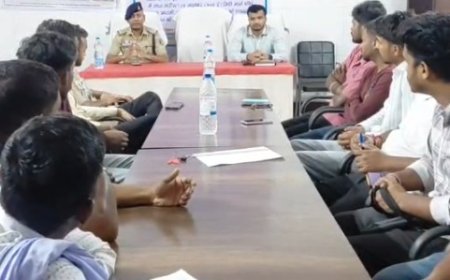 गणेश उत्सव को लेकर प्रशासन की बैठक, समितियों को सुरक्षा और यातायात व्यवस्था के दिए निर्देश