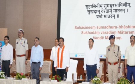 PRSU में साइबर जागृति अभियान, डिप्टी CM विजय शर्मा ने 9 मॉड्यूल वाले ‘साइबर संकल्प’ का किया शुभारंभ