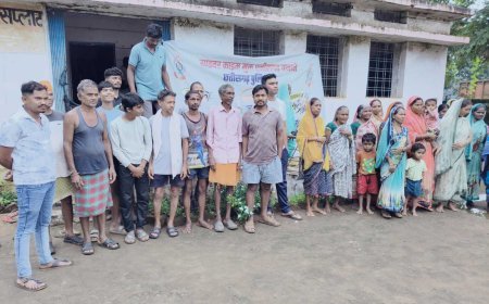 निको माइंस के ट्रकों से परेशान किसान और ग्रामीण, बस्ती में पार्किंग बंद करने की चेतावनी